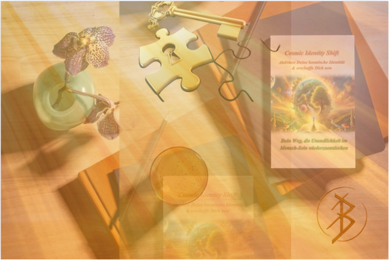 IK – Consulting und Coaching – Rätselhefte auf dem Tisch